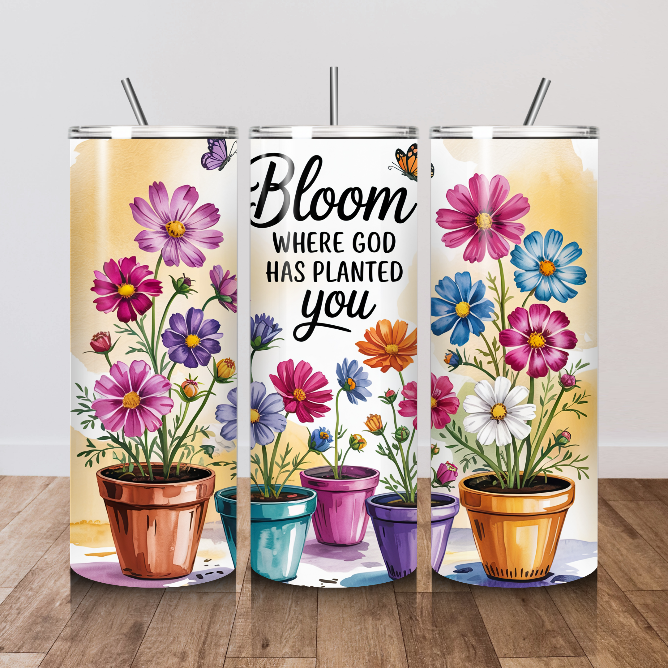 Bloom Where God Has Planted You 20 oz. Tumbler