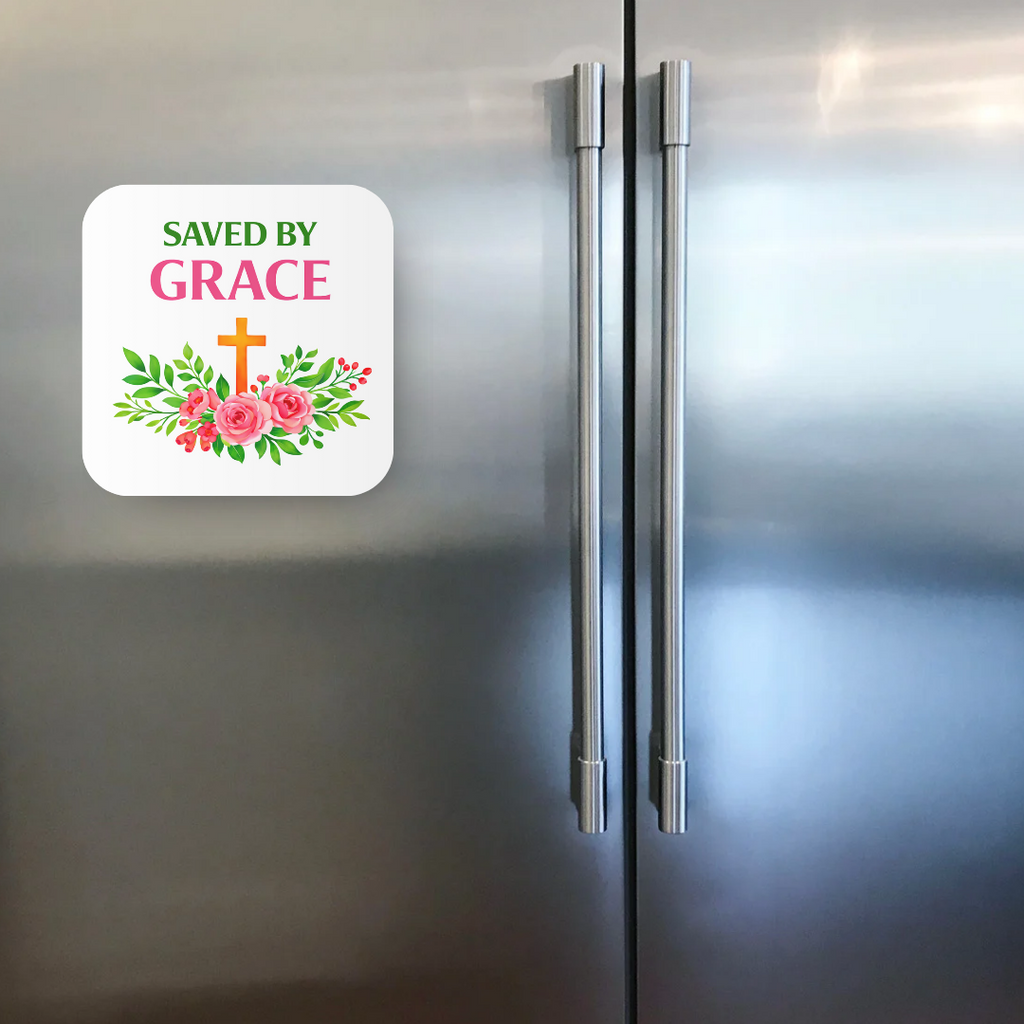 Saved By Grace Magnet