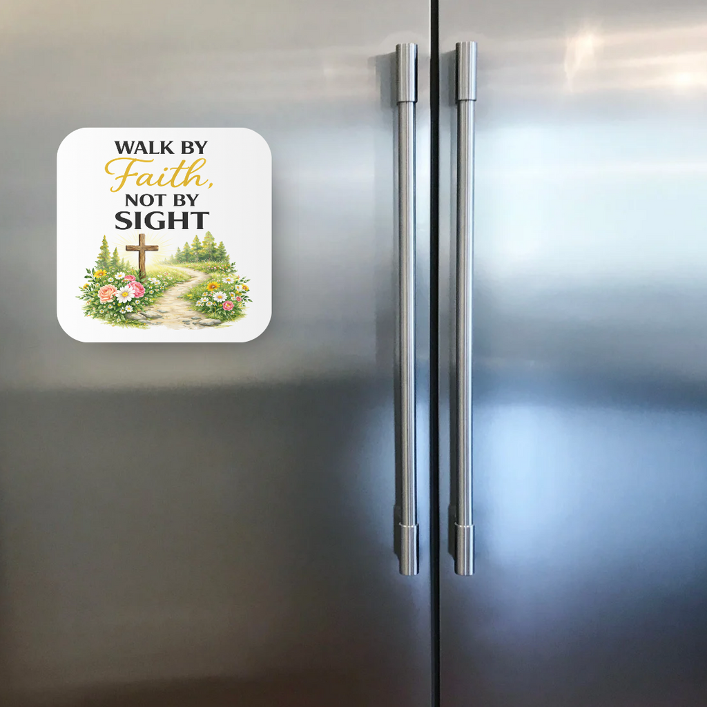 Walk By Faith Not By Sight Magnet